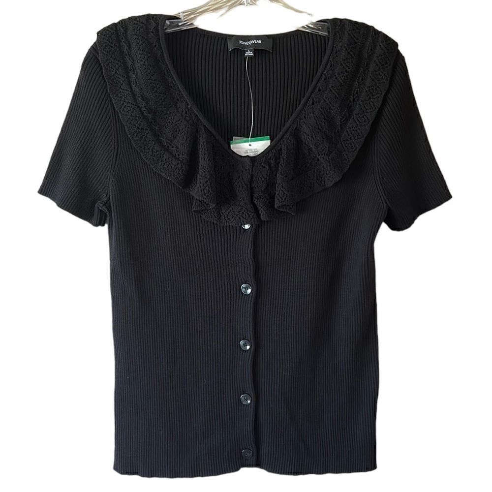 NEW Jones Wear Black Sweater